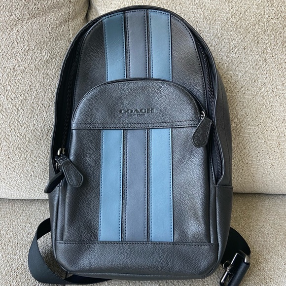 coach man backpack